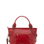 Borsa a mano da donna 100% pelle 5579-Rosso I Fratelli