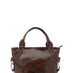 Borsa a mano da donna 100% pelle 5579-Tmoro I Fratelli