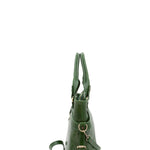 Borsa a mano da donna 100% pelle 5579-Verde I Fratelli