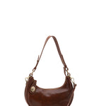 Borsa a spalla da donna Vera pelle 5589-Marrone I Fratelli