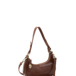 Borsa a spalla da donna Vera pelle 5589-Marrone I Fratelli
