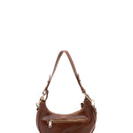Borsa a spalla da donna Vera pelle 5589-Marrone I Fratelli