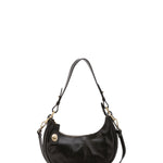 Borsa a spalla da donna Vera pelle 5589-Nero I Fratelli