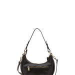 Borsa a spalla da donna Vera pelle 5589-Nero I Fratelli