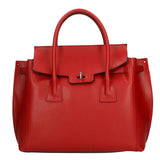 Dayana Borsa a mano da donna Vera pelle 7705-P 613 ROSSO SCURO DARK RED Gave Lux