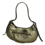 Gloria Borsa a mano da donna Vera pelle 05708L-L007 VERDE Gave Lux