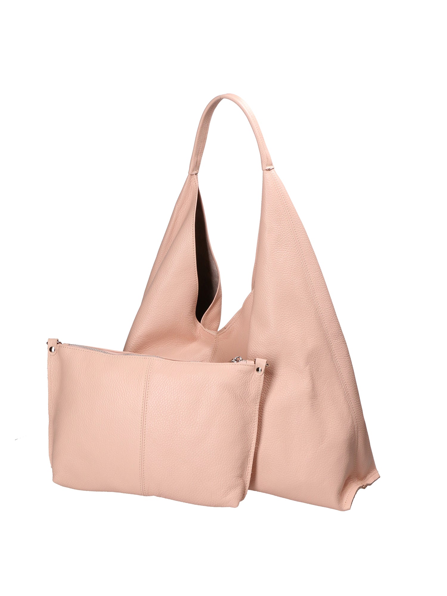 Ginger Borsa a spalla da donna Vera pelle 05788-D13 ROSA Gave Lux