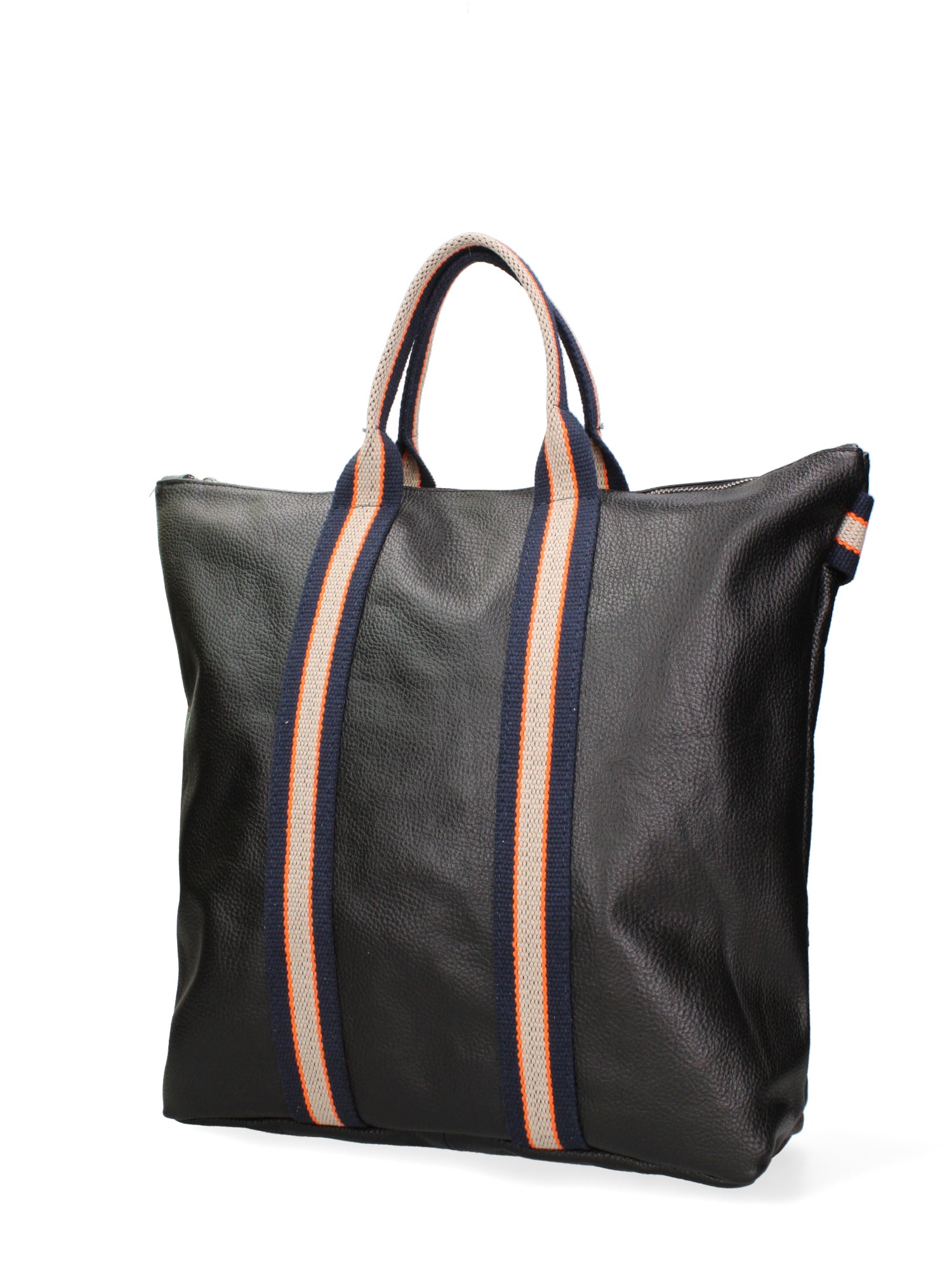 Varese Borsa a mano da donna Vera pelle 689746-D28 NERO - BLU Gave Lux