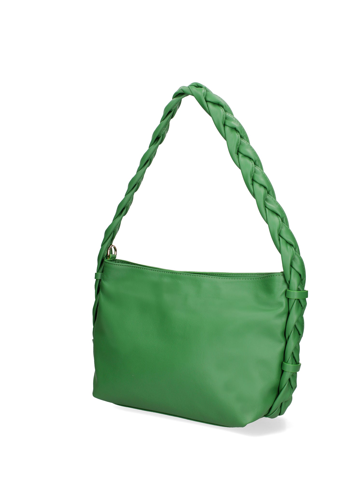 Isara Borsa a spalla da donna Vera pelle 07170-S47 VERDE MELA Gave Lux