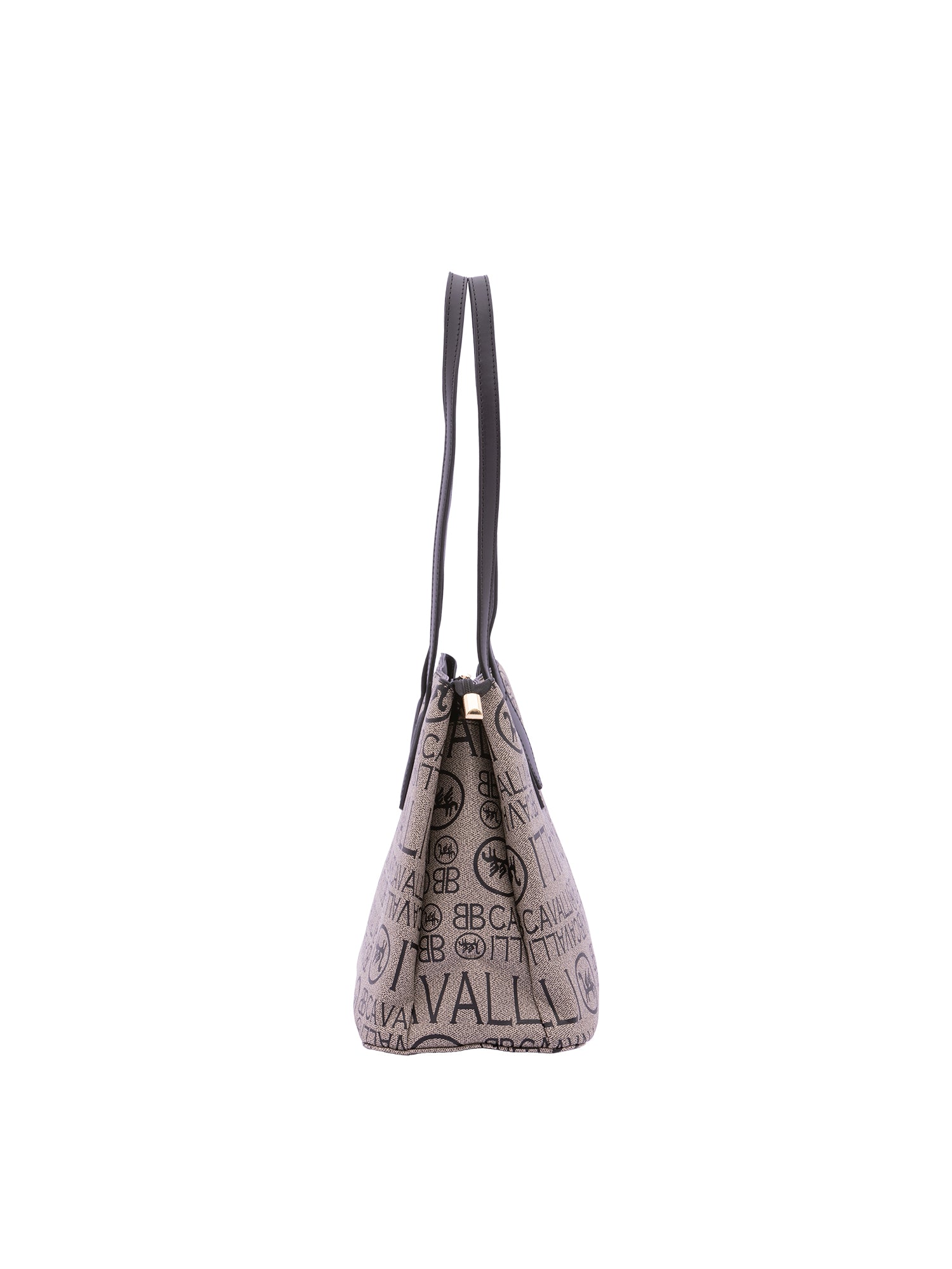 Borsa a spalla da donna Ecopelle BC1369-NERO BIANCO B Cavalli