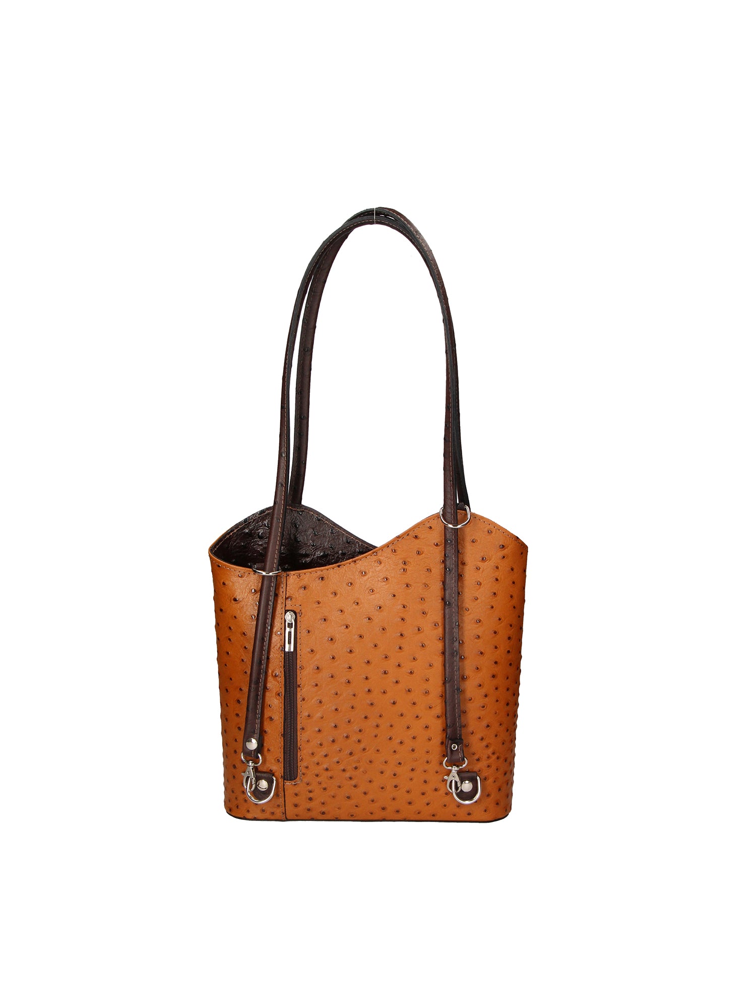 Chanel 3005-06 CUOIO 14 T.MORO Zaino da donna in vera pelle Gave Lux