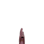 Borsa a mano da donna 100% gomma FLAT ARROW 24-DARK MAUVE-LIGHT OTTONE Marc Ellis
