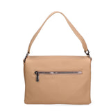 Borsa a spalla da donna Ecopelle vegana 637-1-CAFFELATTE Diana&co