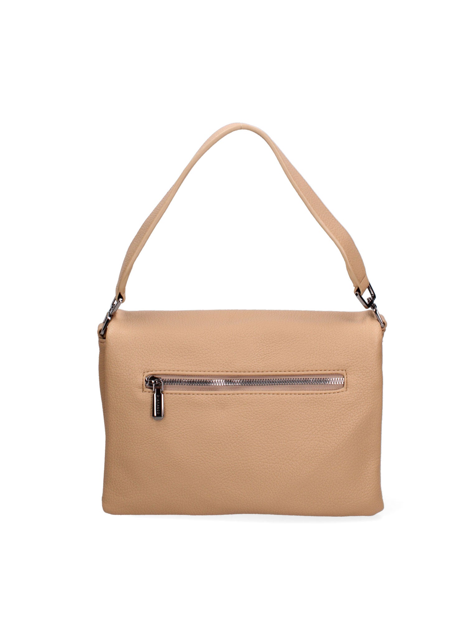 Borsa a spalla da donna Ecopelle vegana 637-1-CAFFELATTE Diana&co