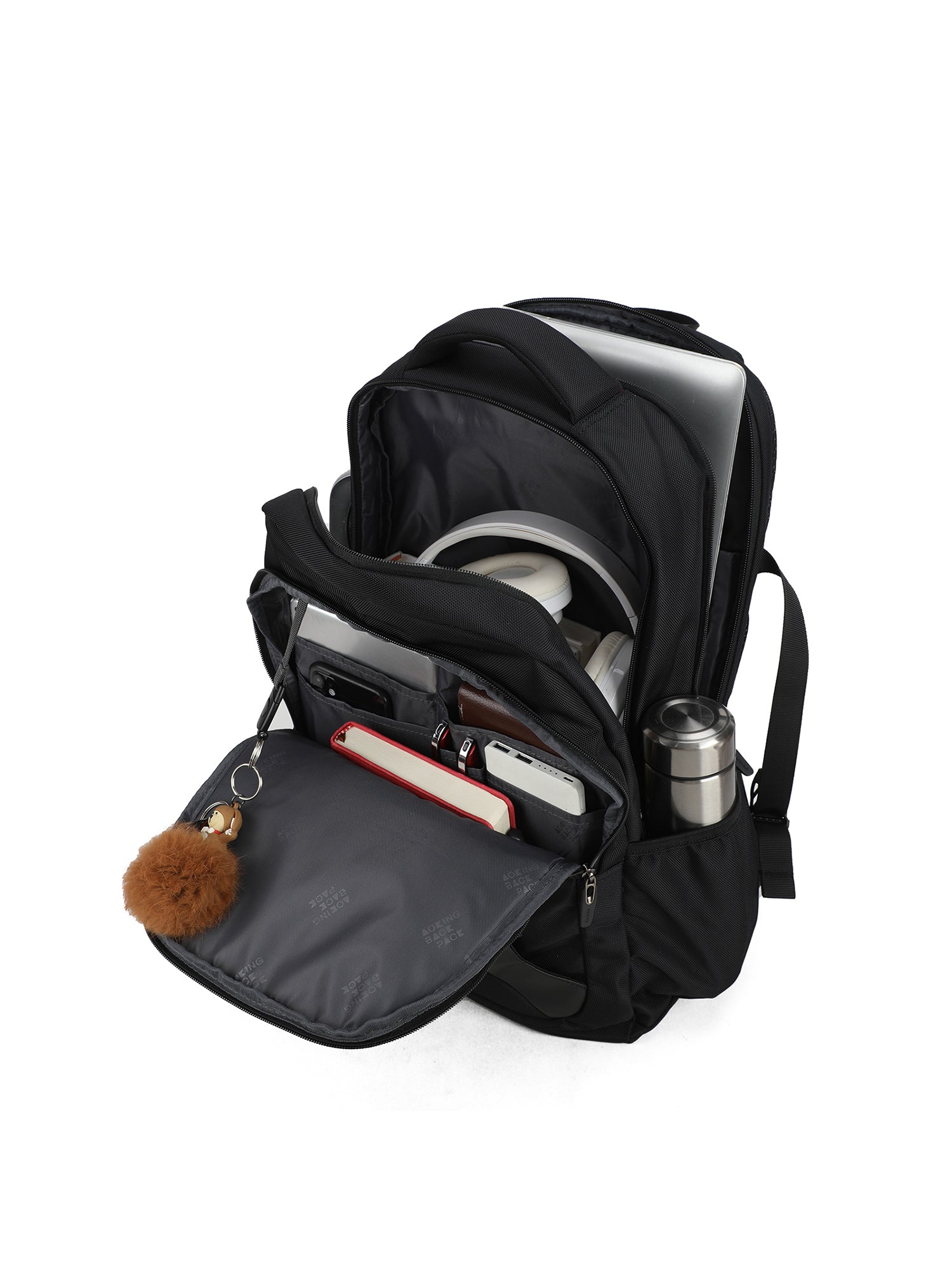 Zaino unisex Arcus Casual SN67732-A-BLACK Aoking