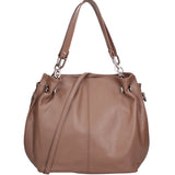 Ereba Borsa a mano da donna Made in Italy 100% pelle 3305-S40 TAUPE Gave Lux