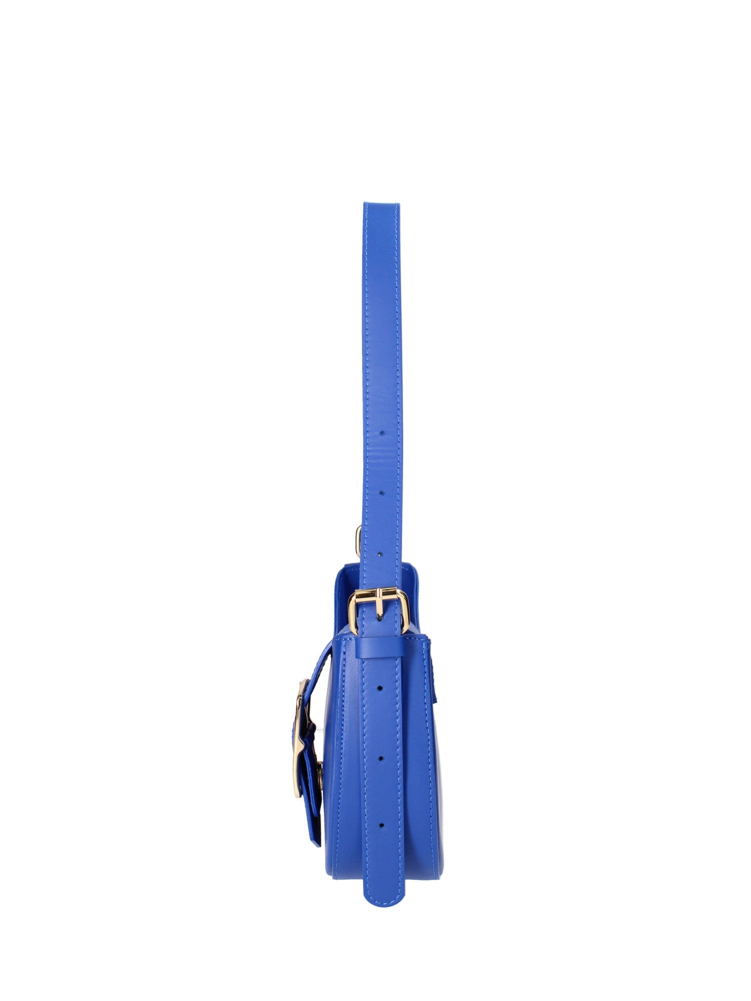 Borsa a spalla da donna 100% vera pelle 07213-L115 BLUETTE Roberta Rossi