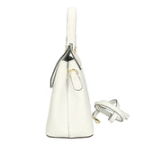 Borsa a mano da donna 100% vera pelle 7708-L101 BIANCO Gave Lux