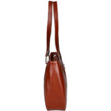 Eva Borsa a spalla da donna Vera pelle 9024-MARRONE BROWN Gave Lux
