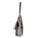Auralia Borsa a mano da donna Vera pelle 05923-DL2 ACCIAIO Gave Lux
