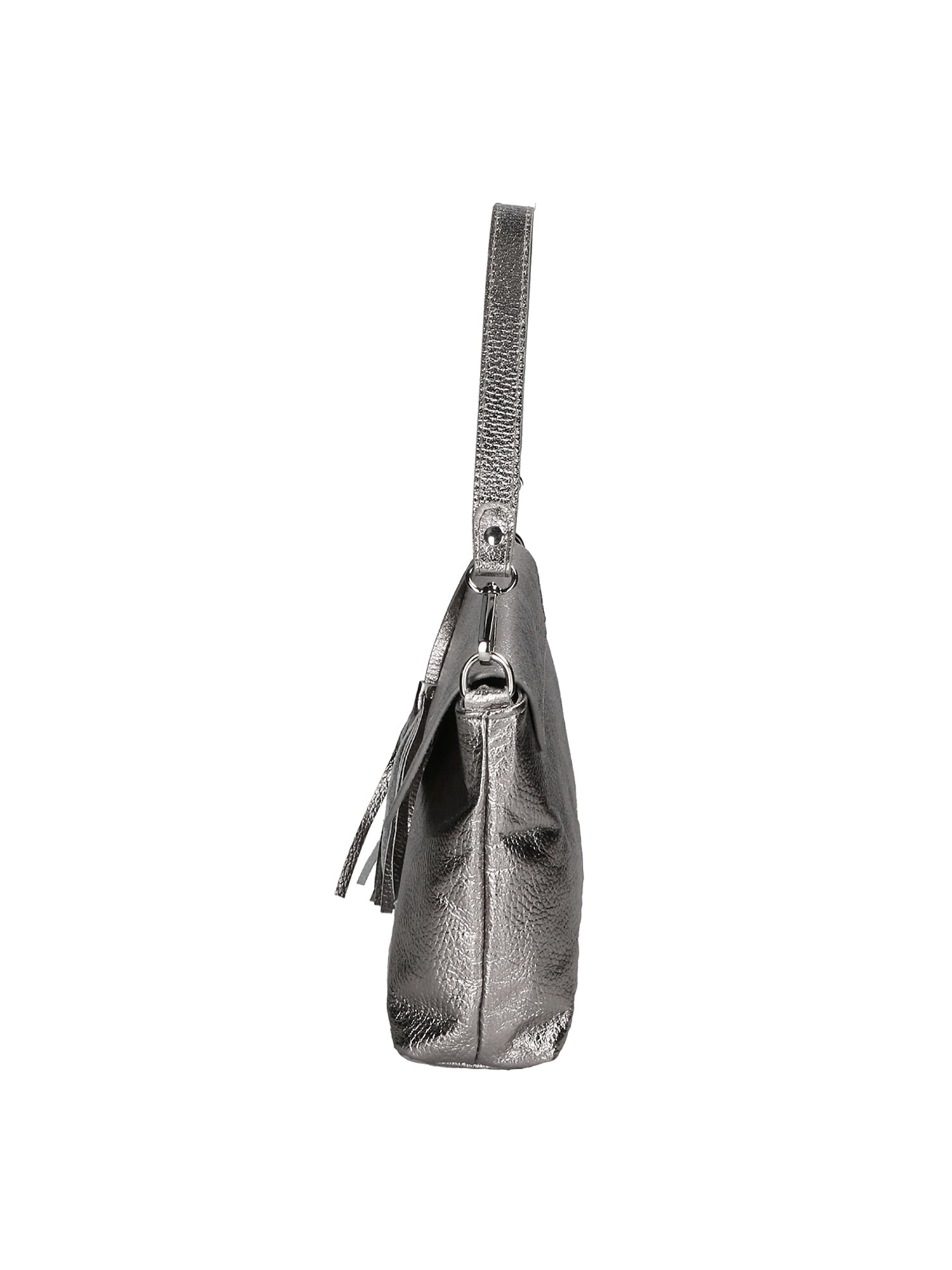 Auralia Borsa a mano da donna Vera pelle 05923-DL2 ACCIAIO Gave Lux