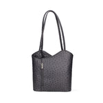 Chanel 3005-19 GRIGIO SCURO Zaino da donna in vera pelle Gave Lux