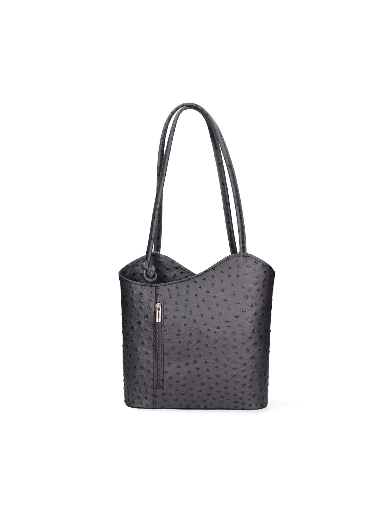 Chanel 3005-19 GRIGIO SCURO Zaino da donna in vera pelle Gave Lux