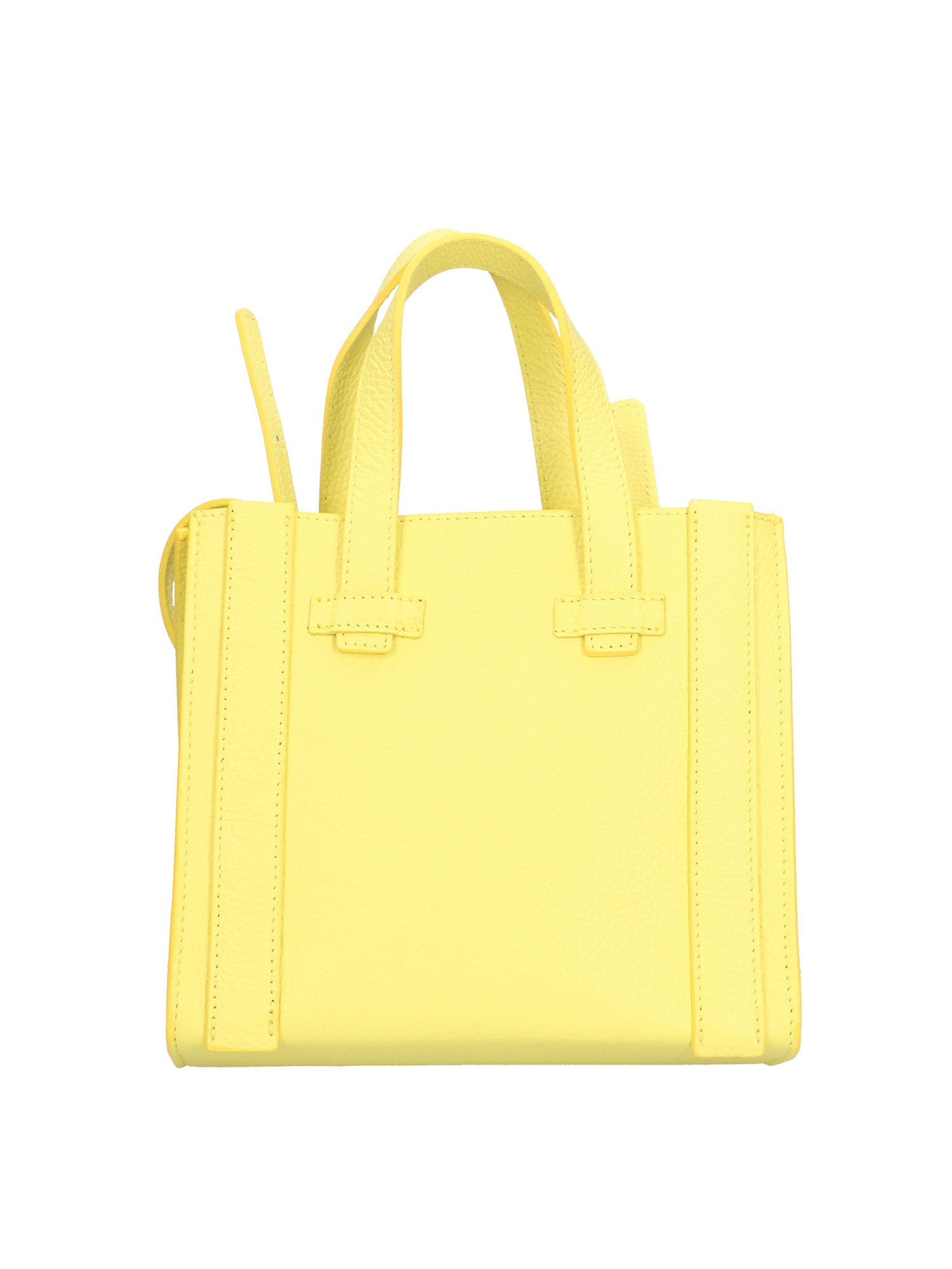 Celestia Nova Borsa a mano da donna Vera pelle 8680-GIALLO Gave Lux