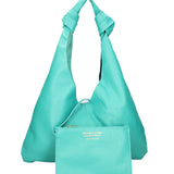 Borsa a spalla da donna 100% vera pelle 07156-D30 SMERALDO Viola Castellani