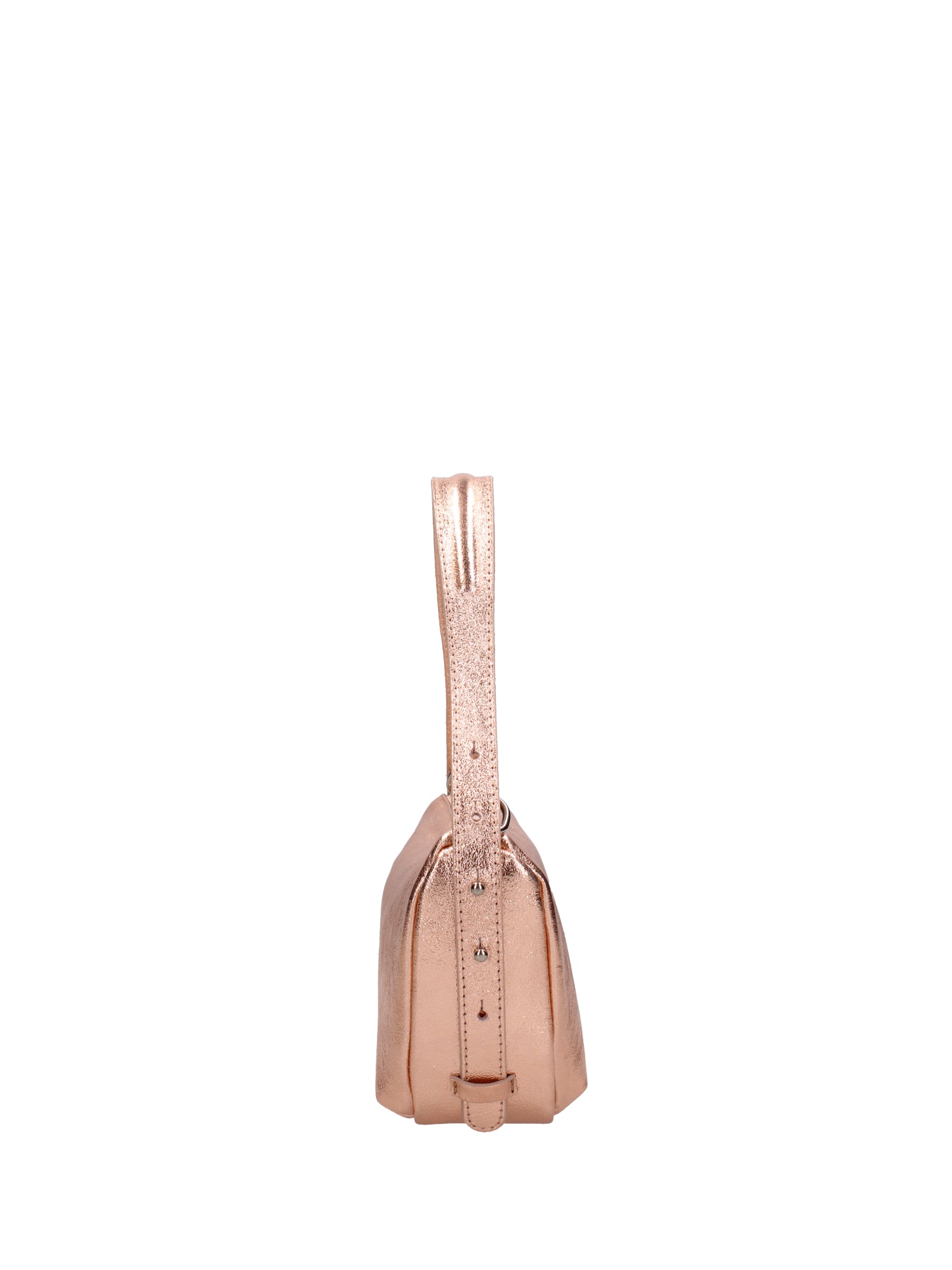 Borsa a spalla da donna Vera pelle e metallo 07228-L012 ROSA Roberta Rossi