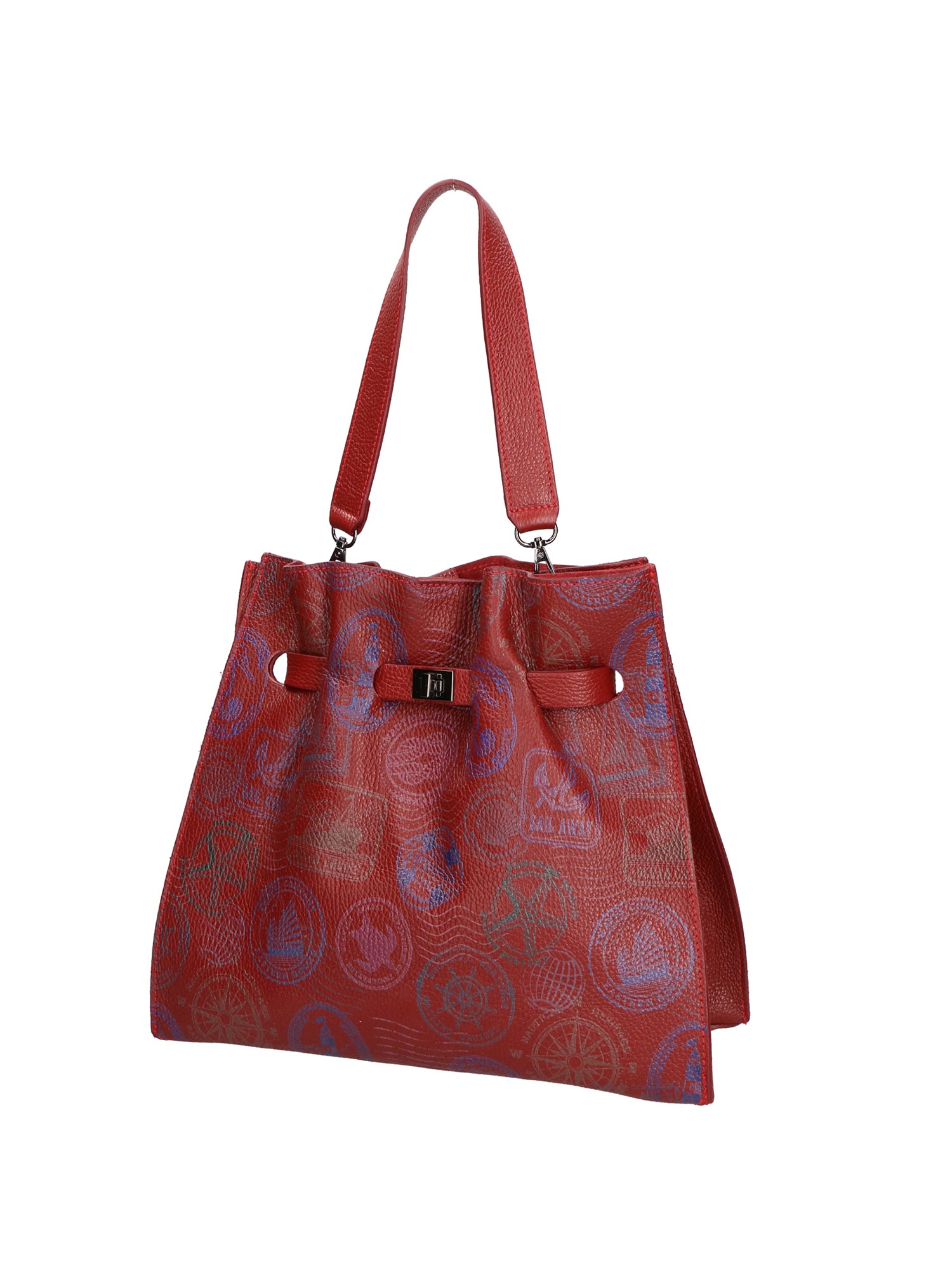 Voyageuse Borsa a mano da donna Vera pelle 564137-ROSSO Gave Lux