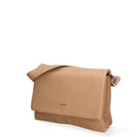 Borsa a spalla da donna Ecopelle 637-2-CAFFELATTE Diana&co