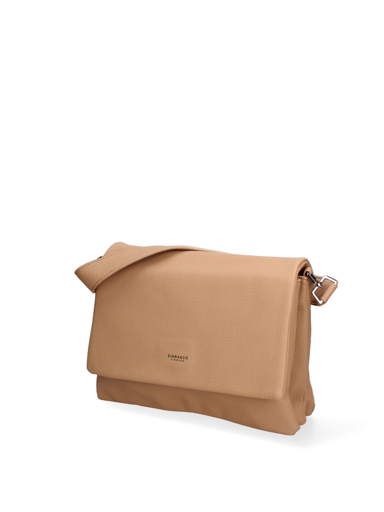 Borsa a spalla da donna Ecopelle 637-2-CAFFELATTE Diana&co