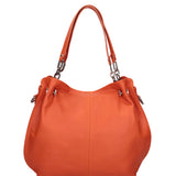 Ereba Borsa a mano da donna Made in Italy 100% pelle 3305-S29 ARANCIONE Gave Lux