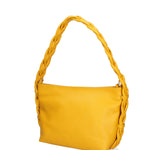Isara Borsa a spalla da donna Vera pelle 07170-S04 GIALLO Gave Lux
