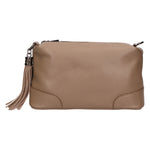 Lidia Borsa a mano da donna Vera pelle 06513-TAUPE Gave Lux