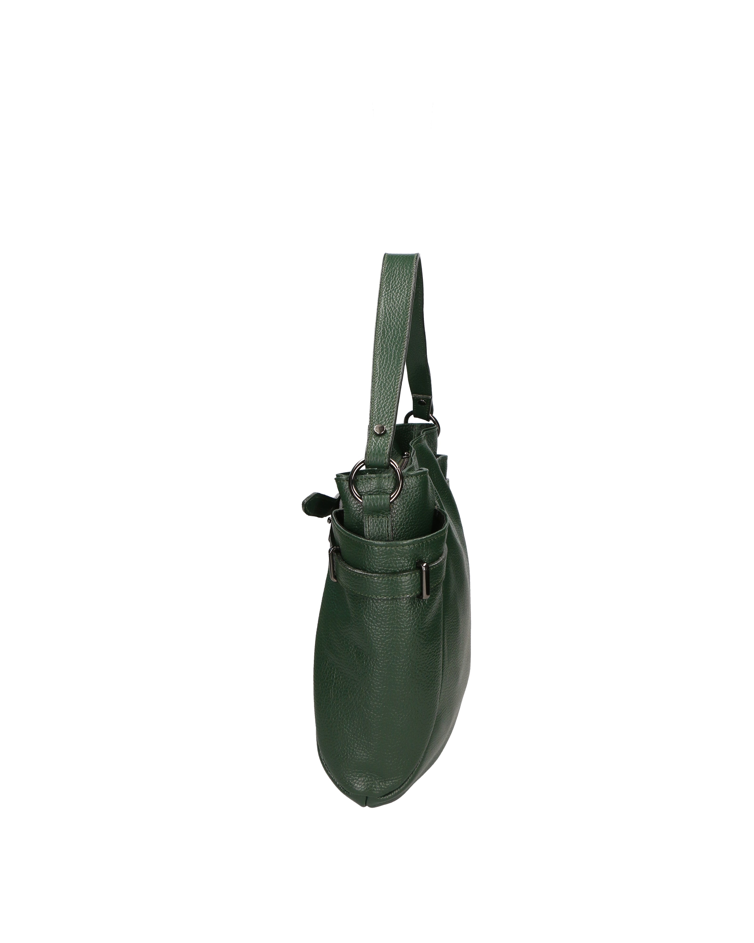 Valoria Prime Borsa a spalla da donna Vera pelle 04145-D14 VERDE SCURO Chiara Ferretti