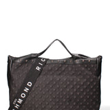 Borsa a mano da donna Vera pelle JR-W-1077-BLACK-DENIM John Richmond