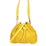 Ravello Borsa a spalla da donna Vera pelle 8977-GIALLO Gave Lux