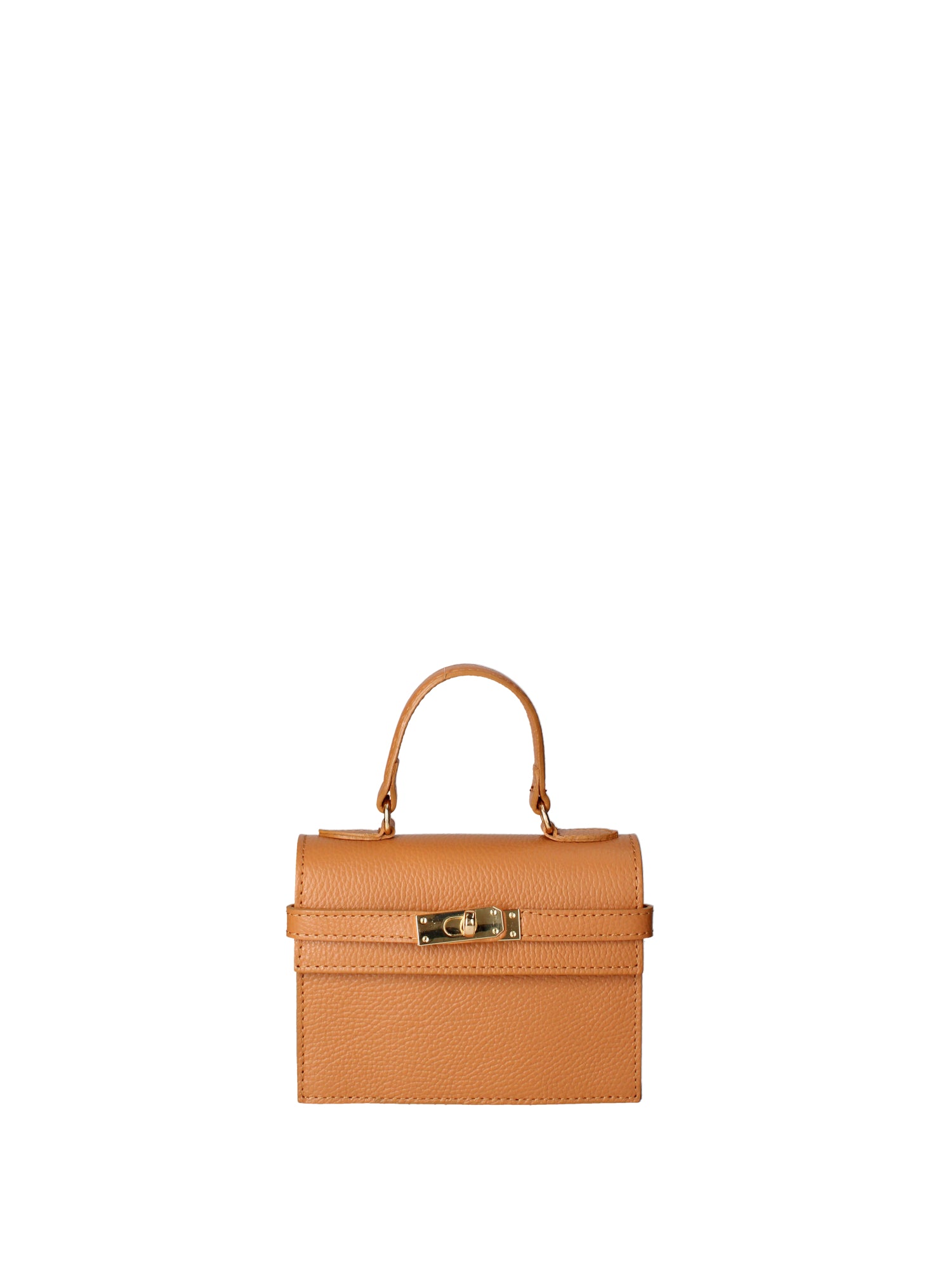 Borsa a mano da donna Vera pelle 07161-D44 CUOIO Roberta Rossi