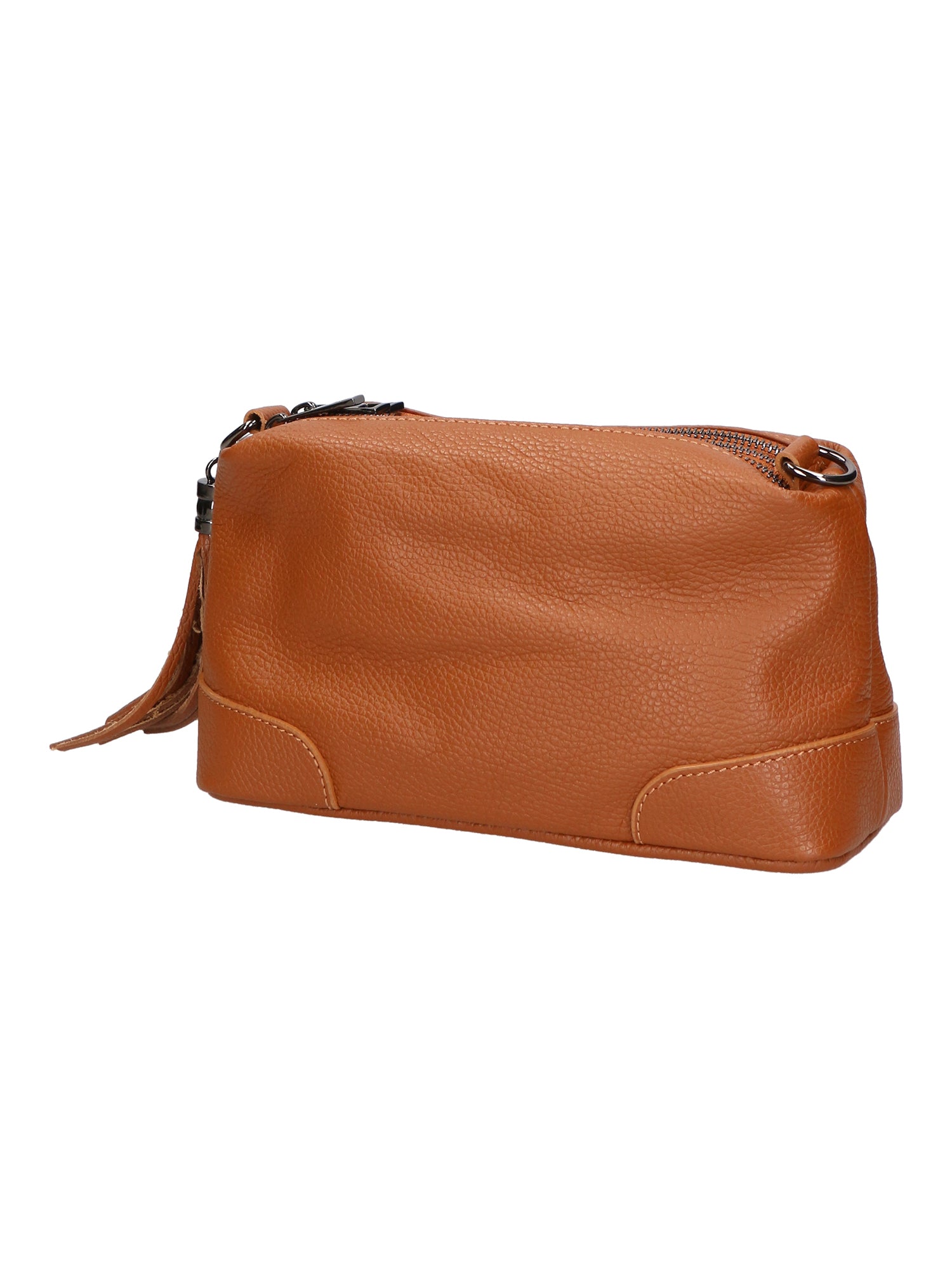 Lidia Borsa a mano da donna Vera pelle 06513-CUOIO SCURO Gave Lux