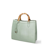 Borsa a spalla da donna Ecopelle vegana DC3333-3-WATER GREEN Diana&co