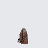 Pochette uomo in pelle PU Vegan PCL3048-BROWN Northampton Polo Club
