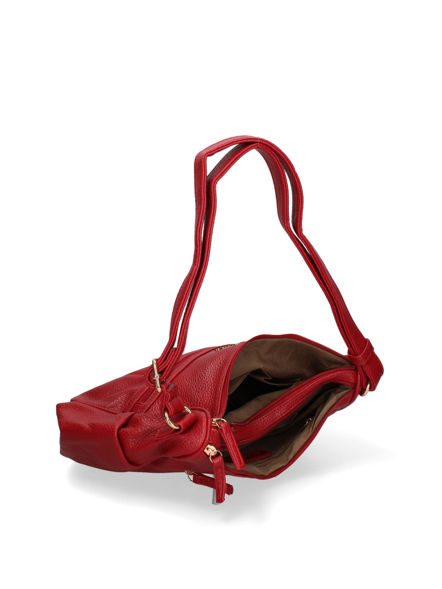 Borsa a tracolla da donna Ecopelle BC1383-RED B Cavalli