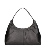 Borsa a spalla da donna Vera pelle 07233-D28 NERO Roberta Rossi