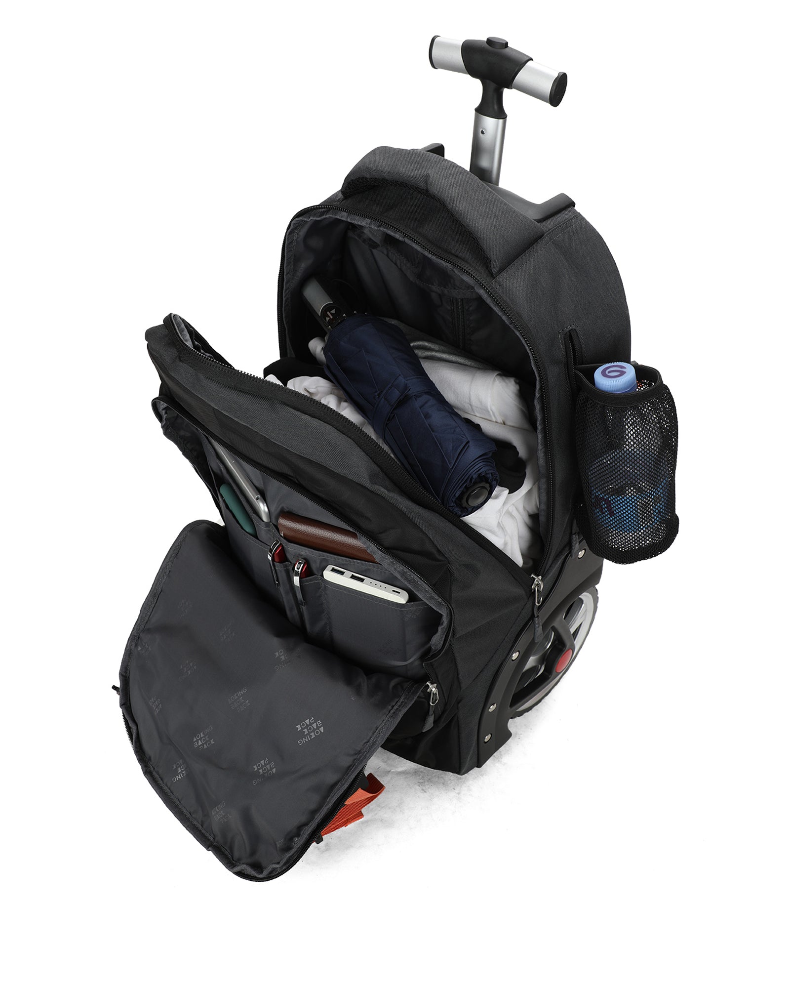 Zaino Unisex Veridian Casual GLN98089-BLACK Aoking
