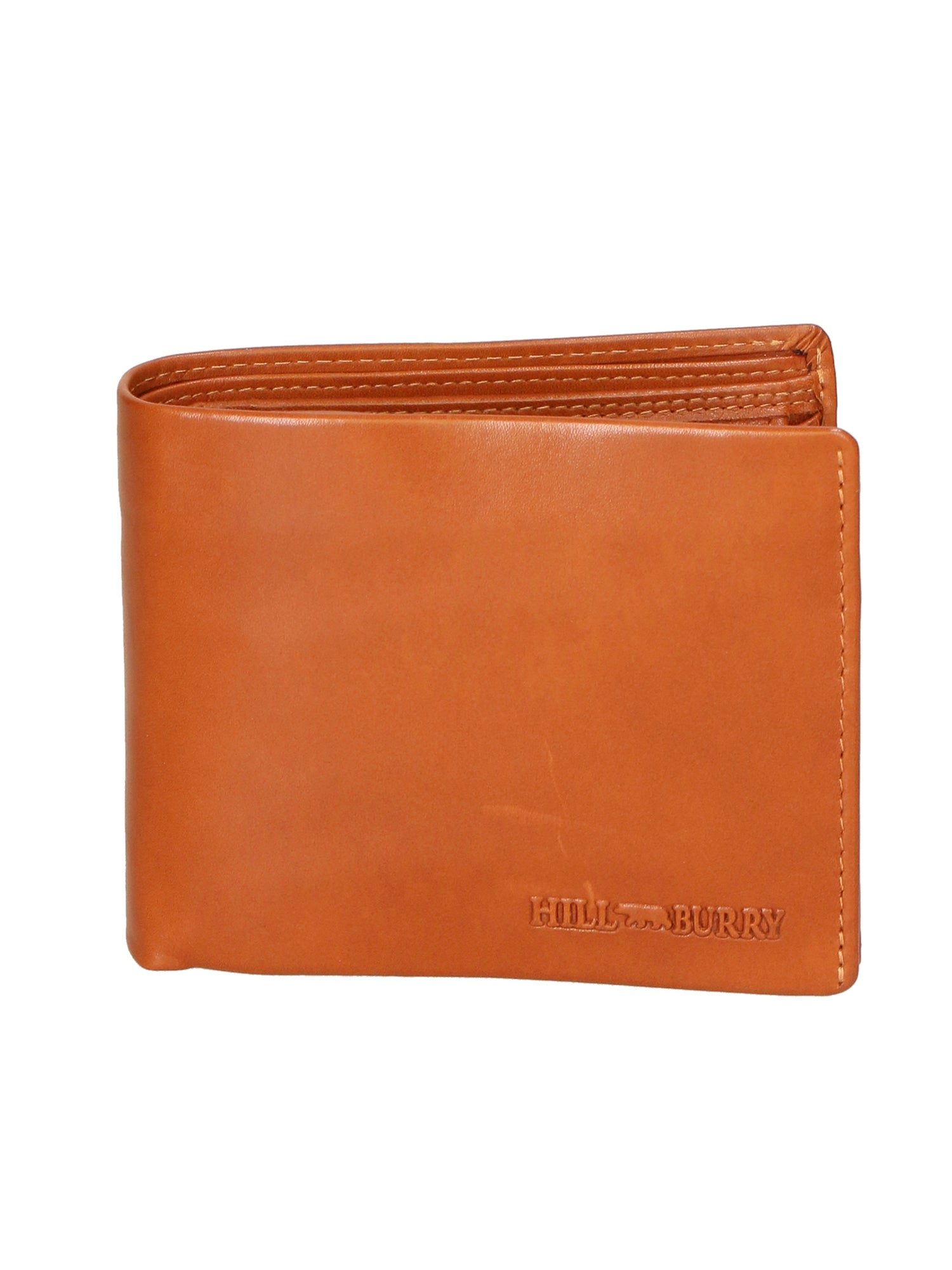 Portafoglio uomo in vera pelle RFID HILB-6705-CUOIO Hill Burry