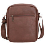 Borsa a tracolla uomo 100% PU Leather PCL3006-COFFEE Northampton Polo Club
