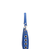 Borsa a spalla da donna 100% pelle ruga 07241-L115 BLUETTE Roberta Rossi