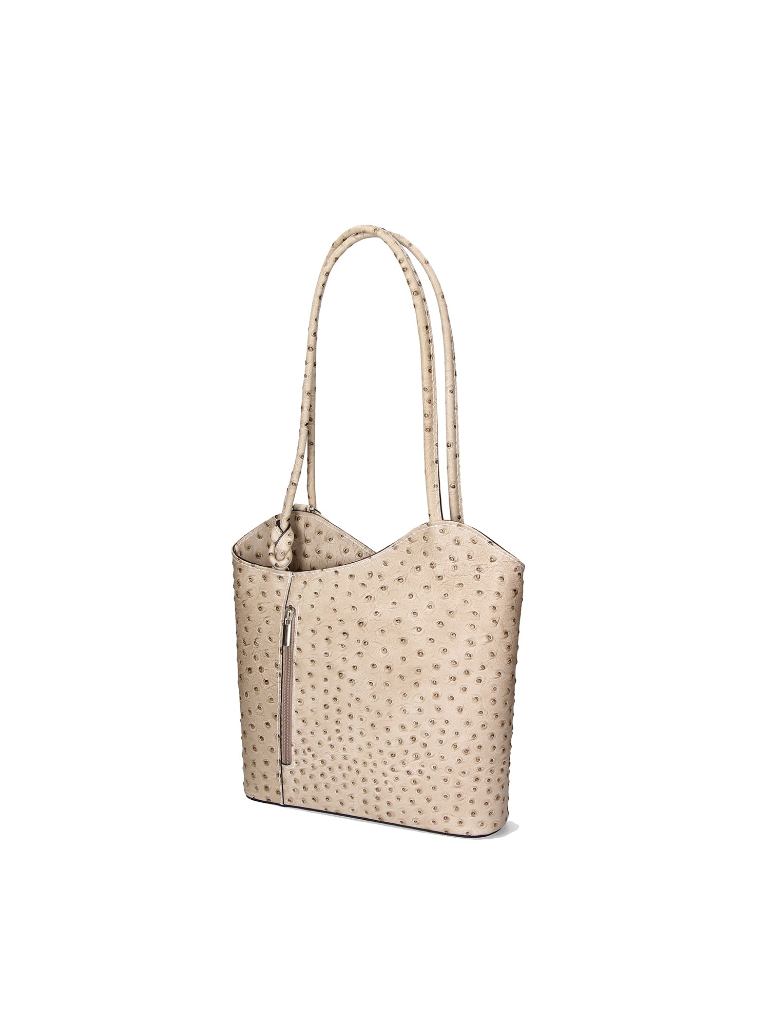 Chanel 3005-04 TAUPE Zaino da donna in vera pelle Gave Lux